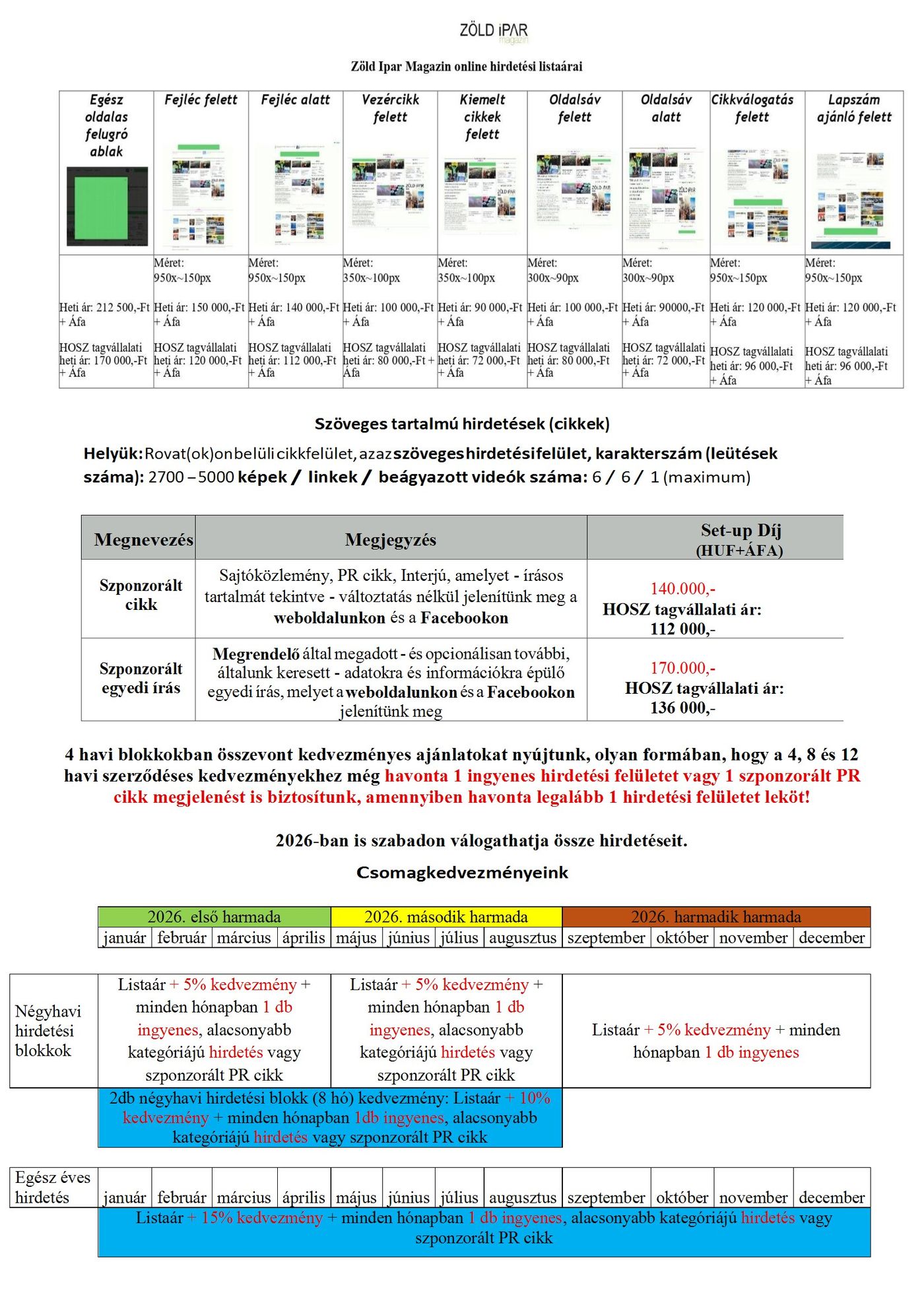 Hirdetesi listaárak es csomagkedvezmenyek 2025.12.17 conv 1